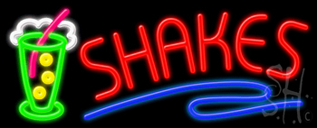 Shakes Neon Sign