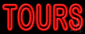 Tours Neon Sign