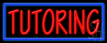 Tutoring Neon Sign