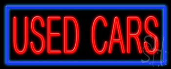 Used Cars Neon Sign