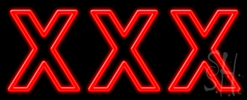 Xxx Neon Sign