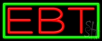 Ebt Neon Sign