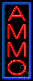 Ammo Neon Sign