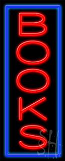 Books Neon Sign