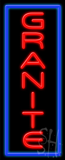 Granite Neon Sign