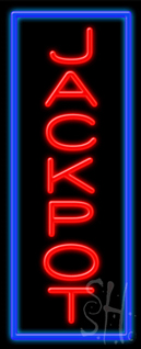 Jackpot Neon Sign