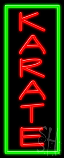 Karate Neon Sign