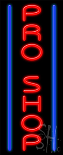 Pro Shop Neon Sign