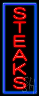 Steaks Neon Sign