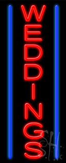 Weddings Neon Sign