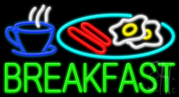 Breakfast Neon Sign
