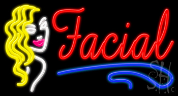 Facial Neon Sign