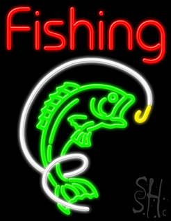 Fishing Neon Sign