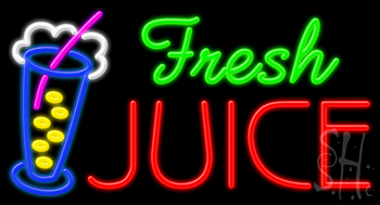 Fresh Juice Neon Sign