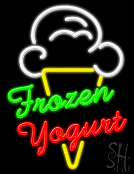 Frozen Yogurt Neon Sign