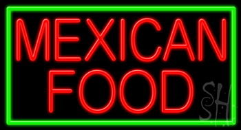 Mexican Food Neon Sign