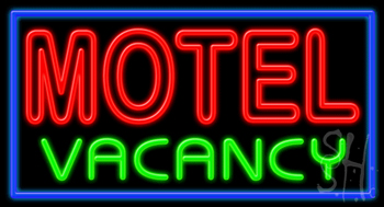 Motel Vacancy Neon Sign