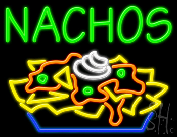 Nachos Neon Sign