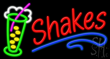 Shakes Neon Sign