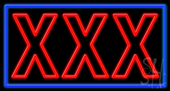Xxx Neon Sign