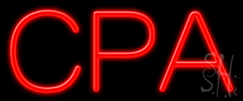 Cpa Neon Sign