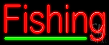 Fishing Neon Sign
