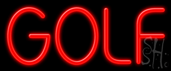 Golf Neon Sign