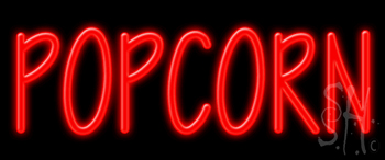 Popcorn Neon Sign