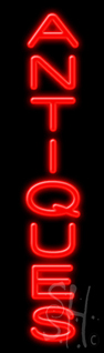Antiques Neon Sign