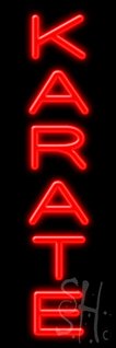 Karate Neon Sign