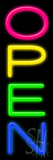 Open Neon Sign