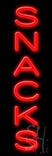 Snacks Neon Sign
