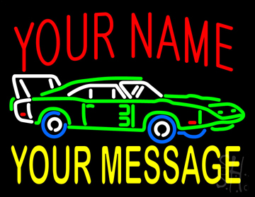 Custom Car 11 Neon Sign