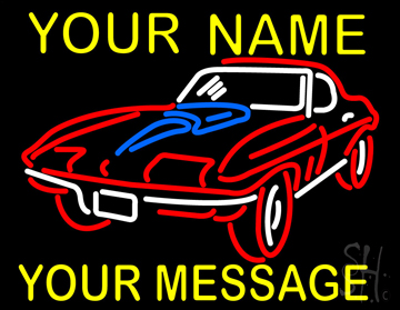 Custom Car 13 Neon Sign