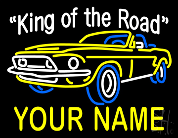 Custom Car 7 Neon Sign