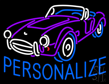 Custom Car 8 Neon Sign