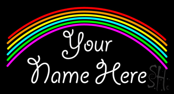 Custom Rainbow Neon Sign