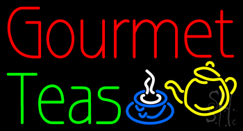 Gourmet Teas Neon Sign