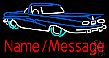 Custom Car 3 Neon Sign