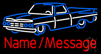 Custom Car 4 Neon Sign