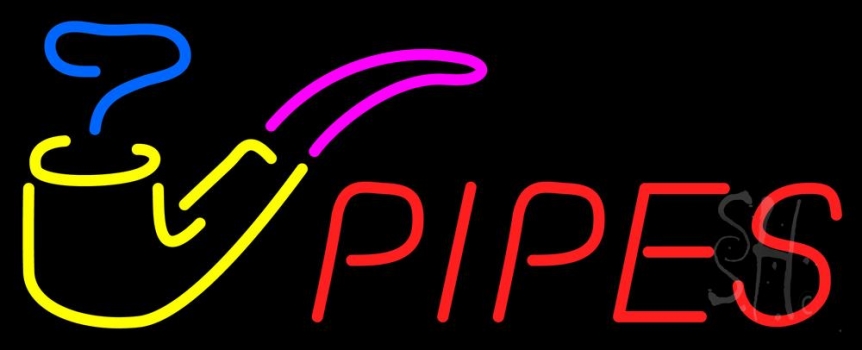 Pipes Bar Neon Sign