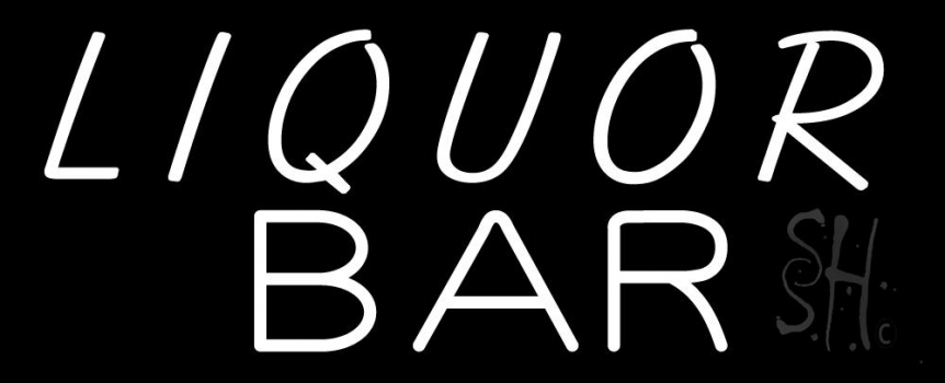 Liquor Bar Neon Sign