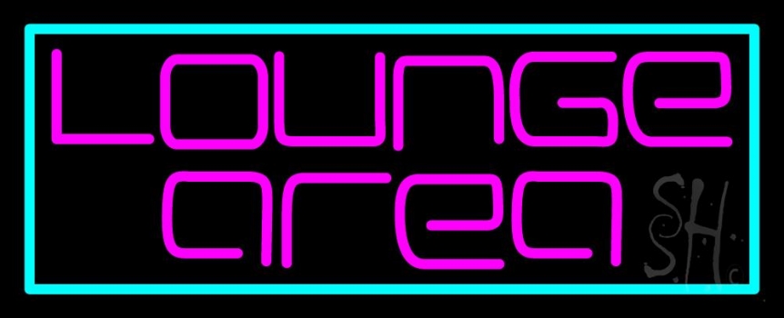 Lounge Area Neon Sign