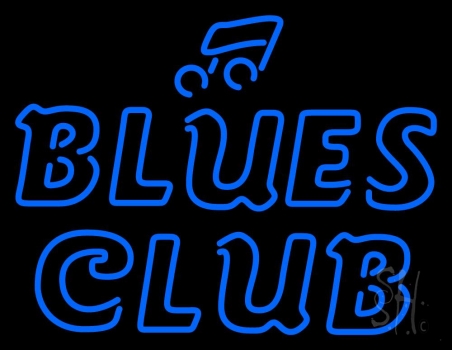 Blues Club Neon Sign