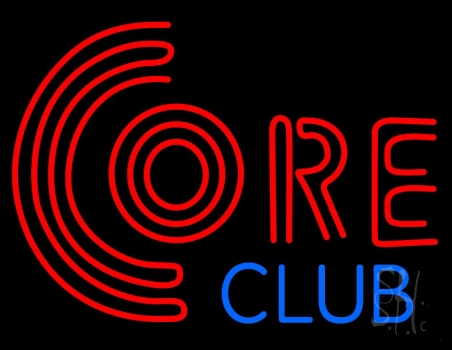 Core Club Neon Sign