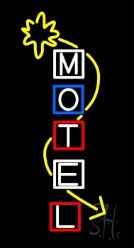 Motel Neon Sign
