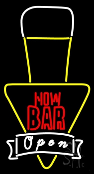 Now Bar Open Neon Sign