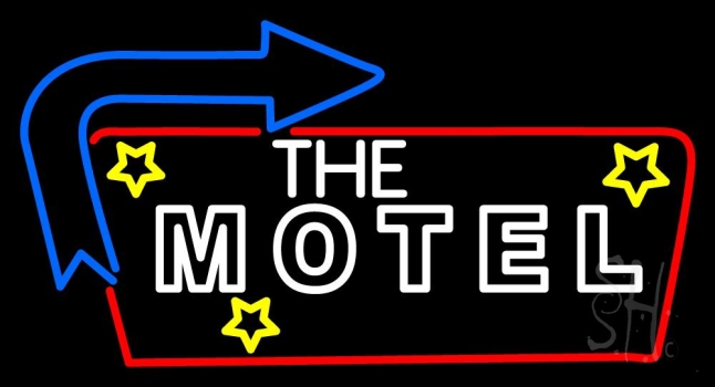 The Motel Neon Sign