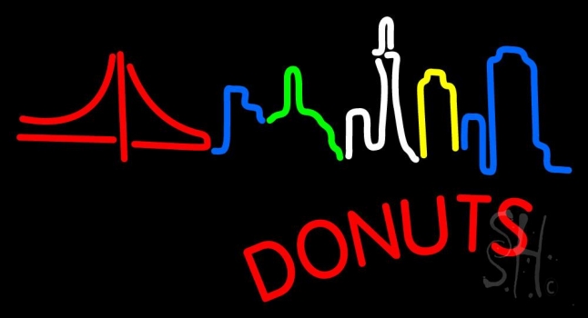 Donuts Neon Sign