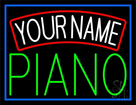 Custom Piano Block Neon Sign